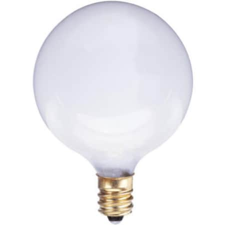 Wp2Pk25W Wht Globe Bulb